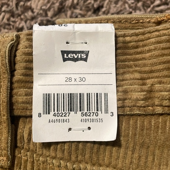 Levi’s 505 Men’s Corduroy Regular Fit Straight 28x30 - Picture 4 of 5